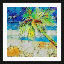 Load image into Gallery viewer, Palm on Beach II (Square Format)
