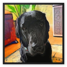 Load image into Gallery viewer, &quot;Kono&quot; Custom Framed Canvas
