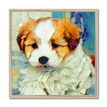 Load image into Gallery viewer, &quot;Jasper&quot; Framed Print  (Custom Pet Artwork Example)
