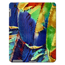 Load image into Gallery viewer, &quot;Painted Feathers&quot; Tablet Cases
