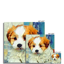 Load image into Gallery viewer, &quot;Jasper&quot; Fine Art Print  (Custom Pet Artwork Example)

