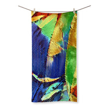 Load image into Gallery viewer, &quot;Painted Feathers&quot; Towel
