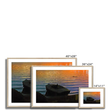 Load image into Gallery viewer, Gator Lake Framed &amp; Mounted Print
