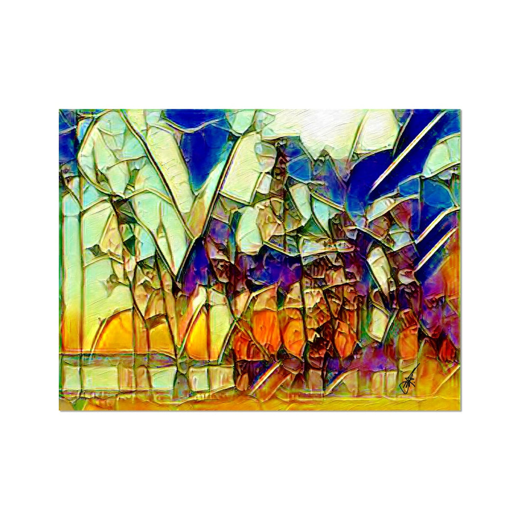 Cypress Sunset Fine Art Print
