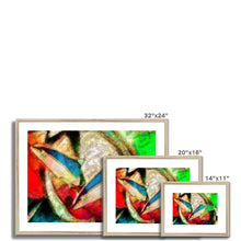 Load image into Gallery viewer, Dolphins Framed &amp; Mounted Print
