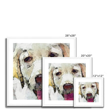 Load image into Gallery viewer, &quot;The Look&quot; Framed &amp; Mounted Print
