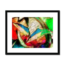 Load image into Gallery viewer, Dolphins Framed &amp; Mounted Print
