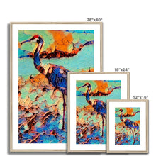 Load image into Gallery viewer, Sandhill Crane Framed &amp; Mounted Print
