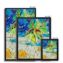Load image into Gallery viewer, &quot;Palm on Beach IV&quot; Framed Canvas
